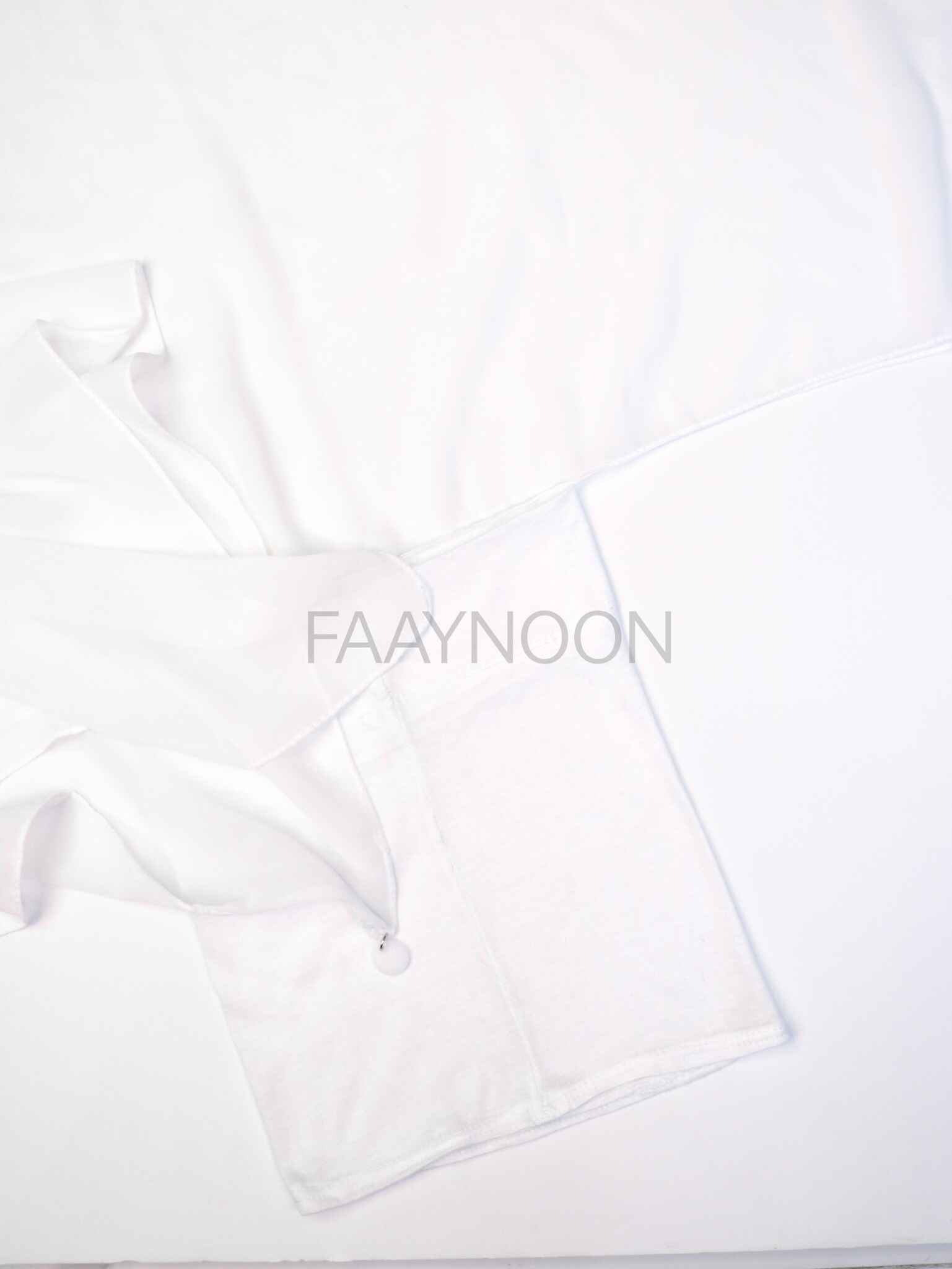 Instant Chiffon Georgette - White