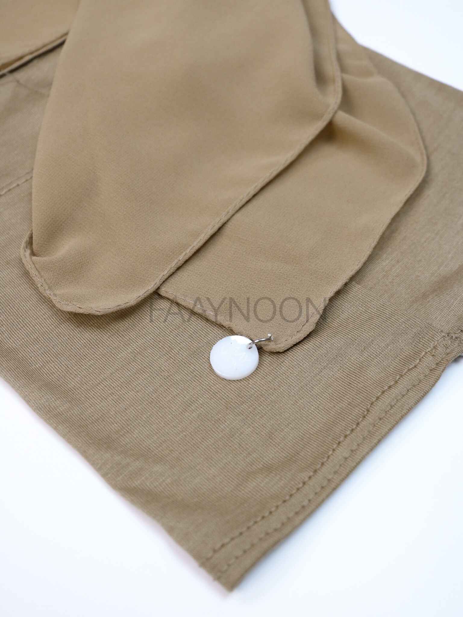 Instant Chiffon Georgette - Khaki