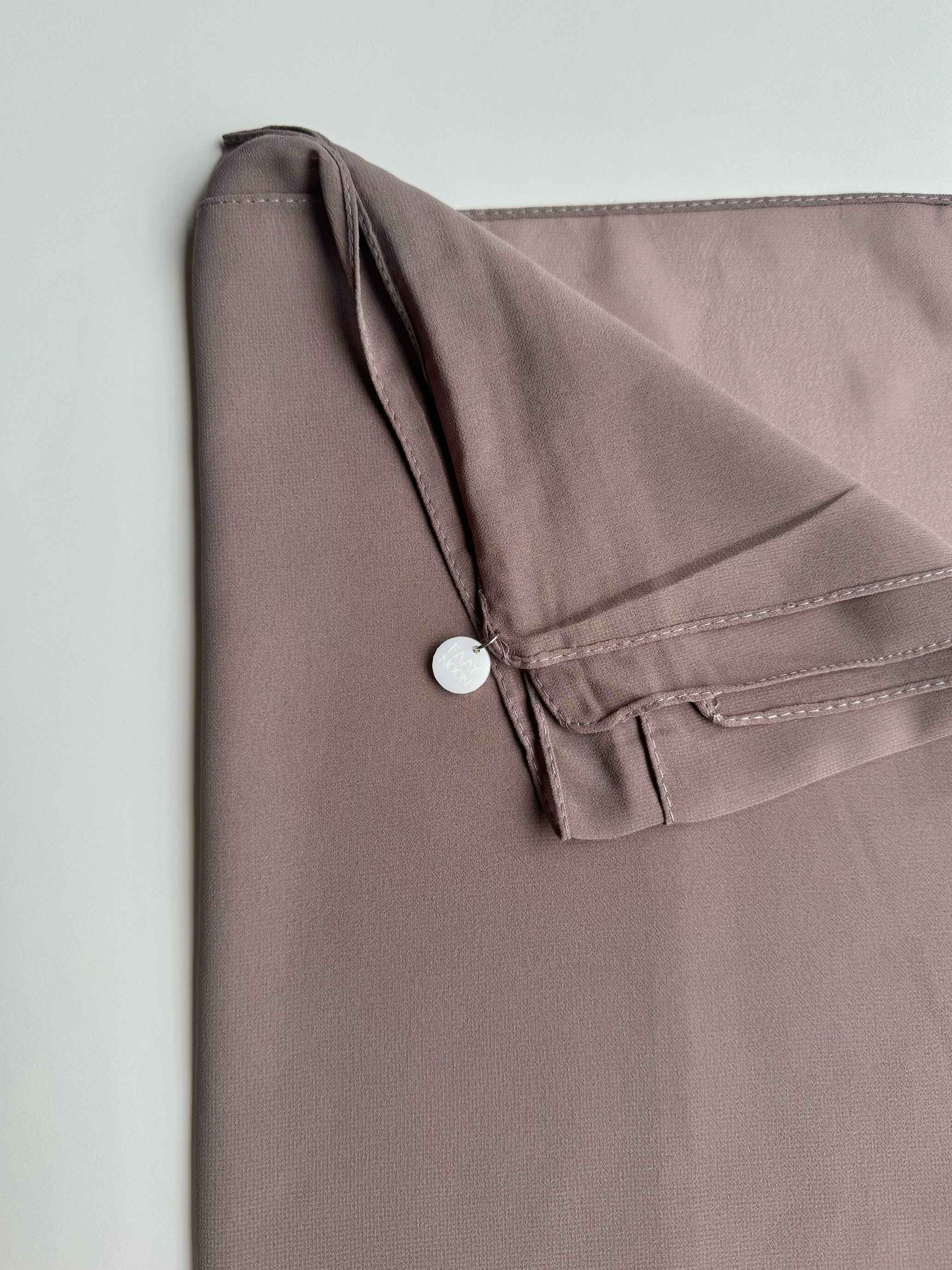 Luxury Chiffon Georgette - Mocha