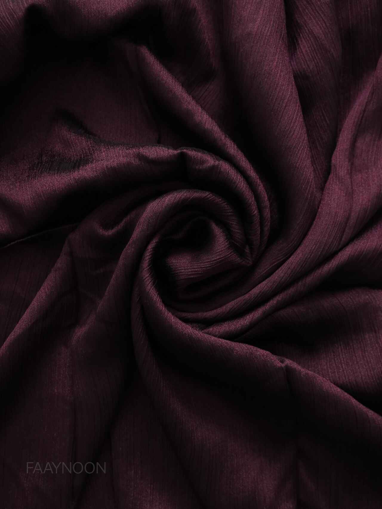 Crinkle Silk - Mulberry