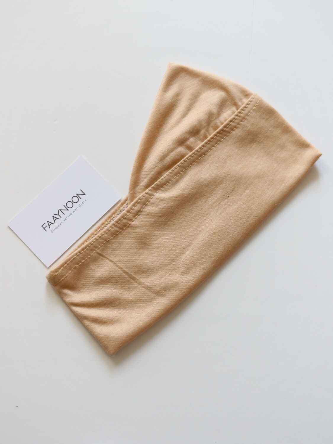 Hijab Band - Beige