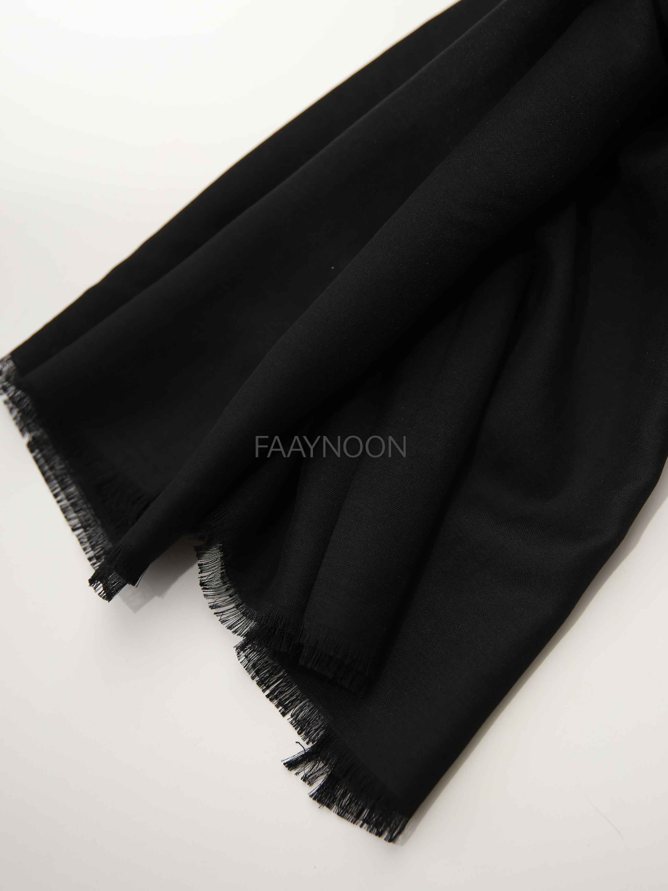 Modal Hijab - Black