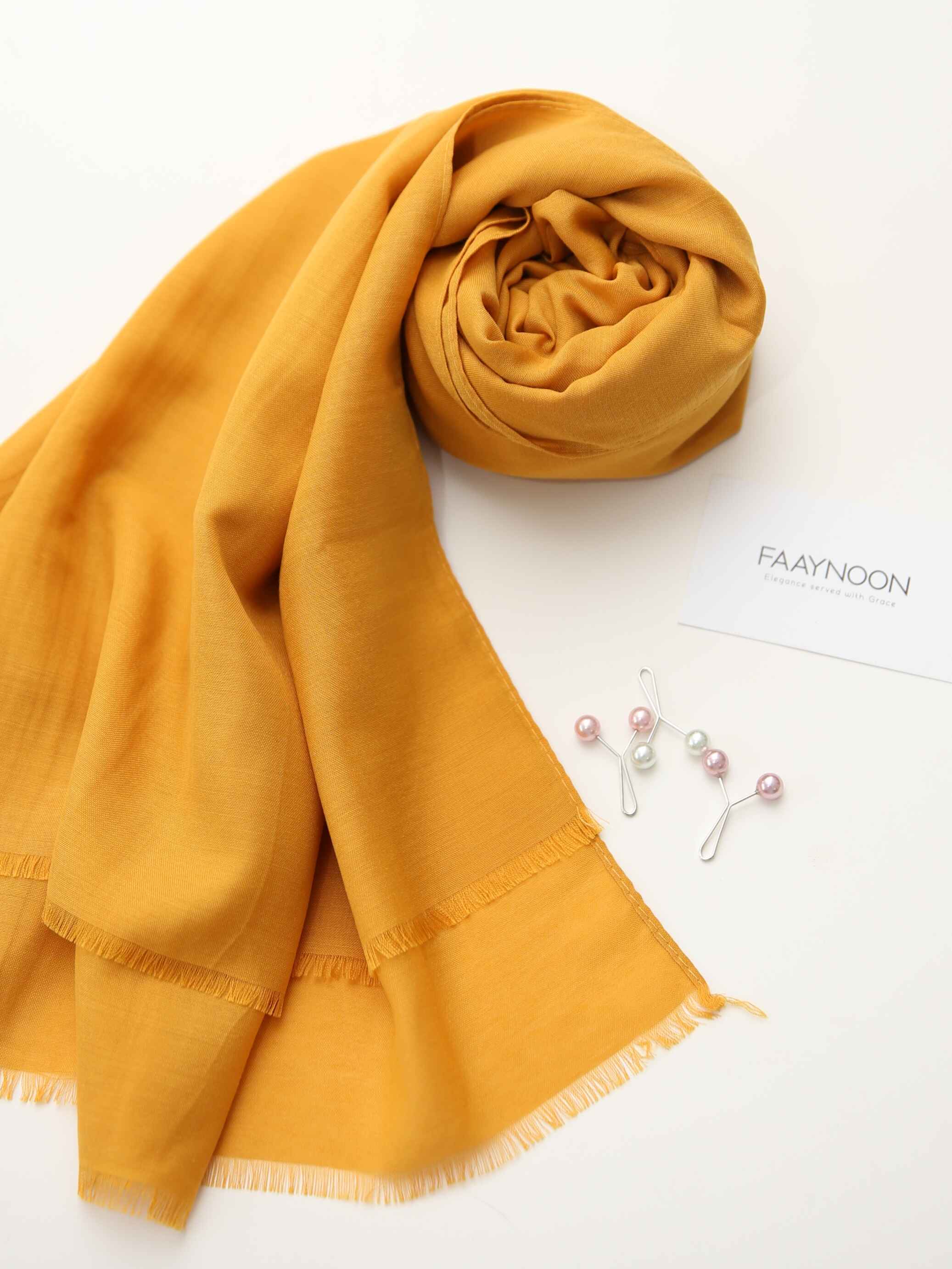 Modal Hijab - Mustard