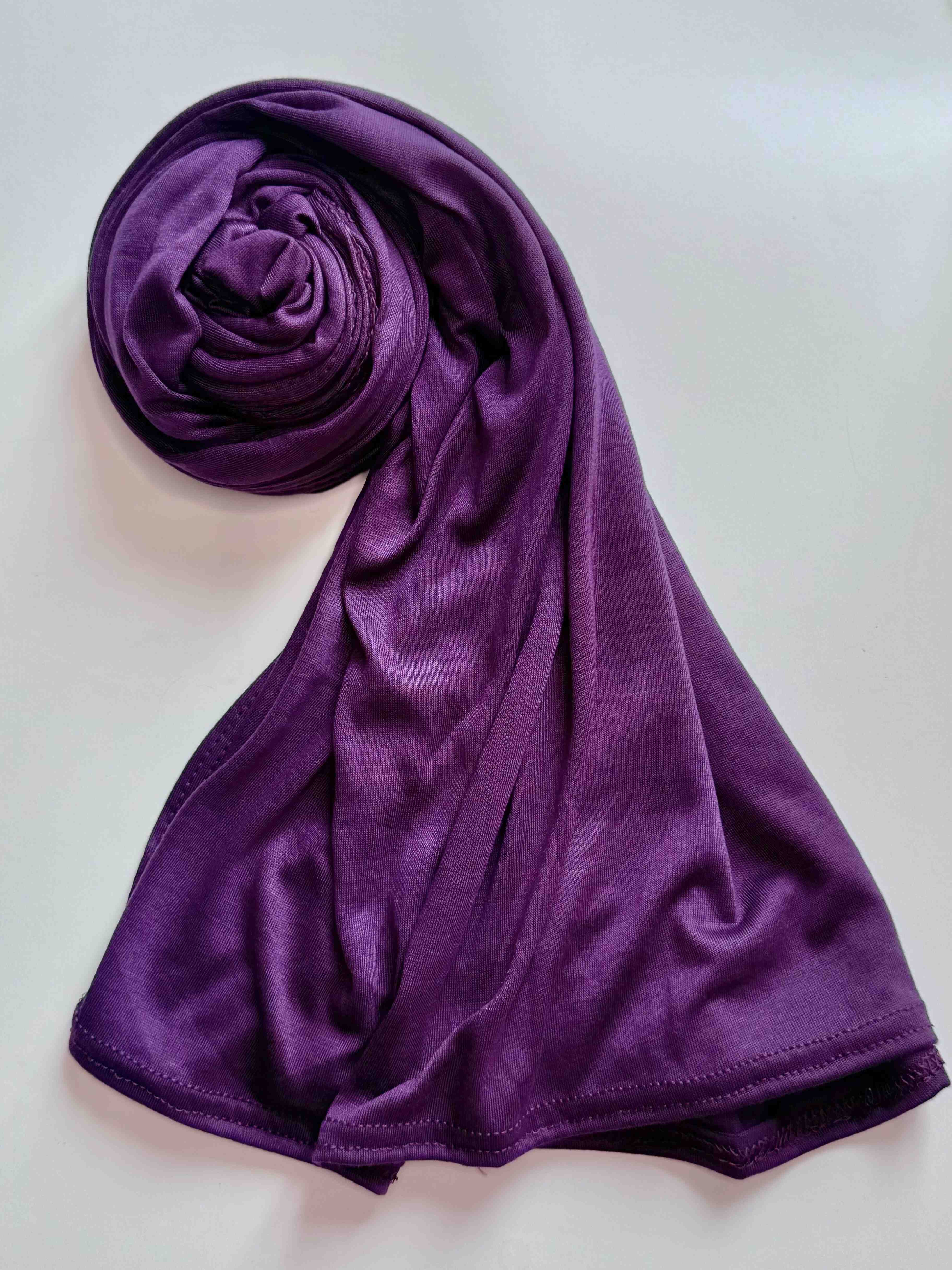 Jersey Hijab - Purple