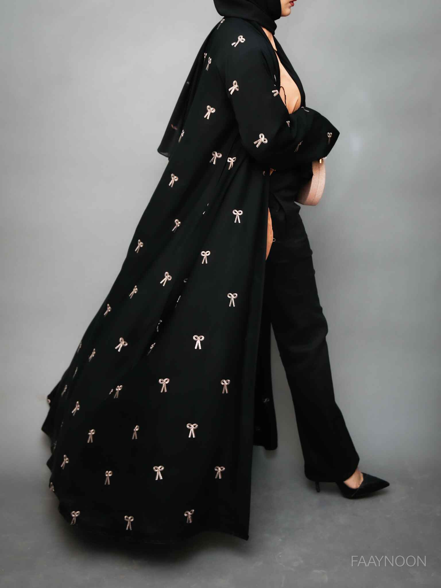 FERISHA - BOW TIE ABAYA