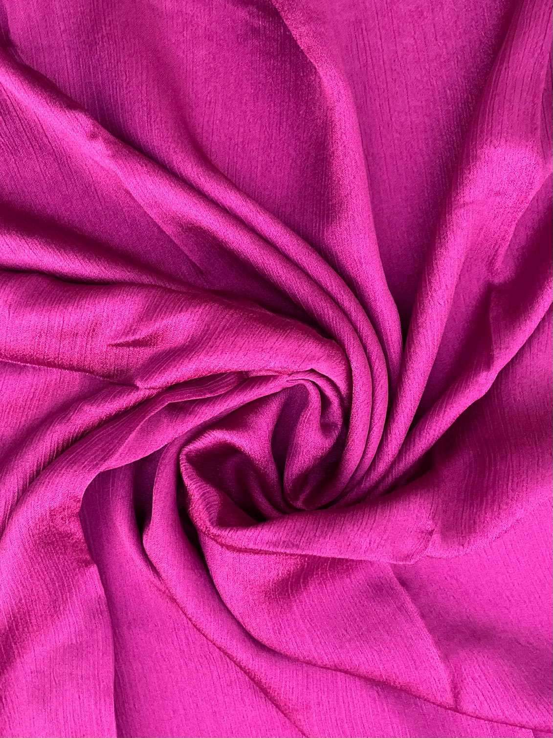 Magenta Crinkle Silk Hijab