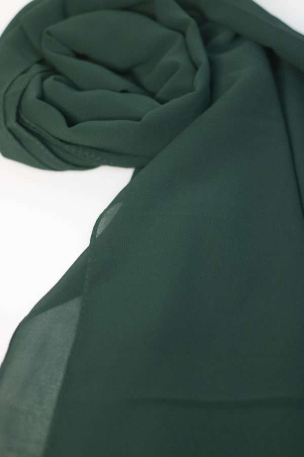 Luxury Chiffon Georgette-Emerald