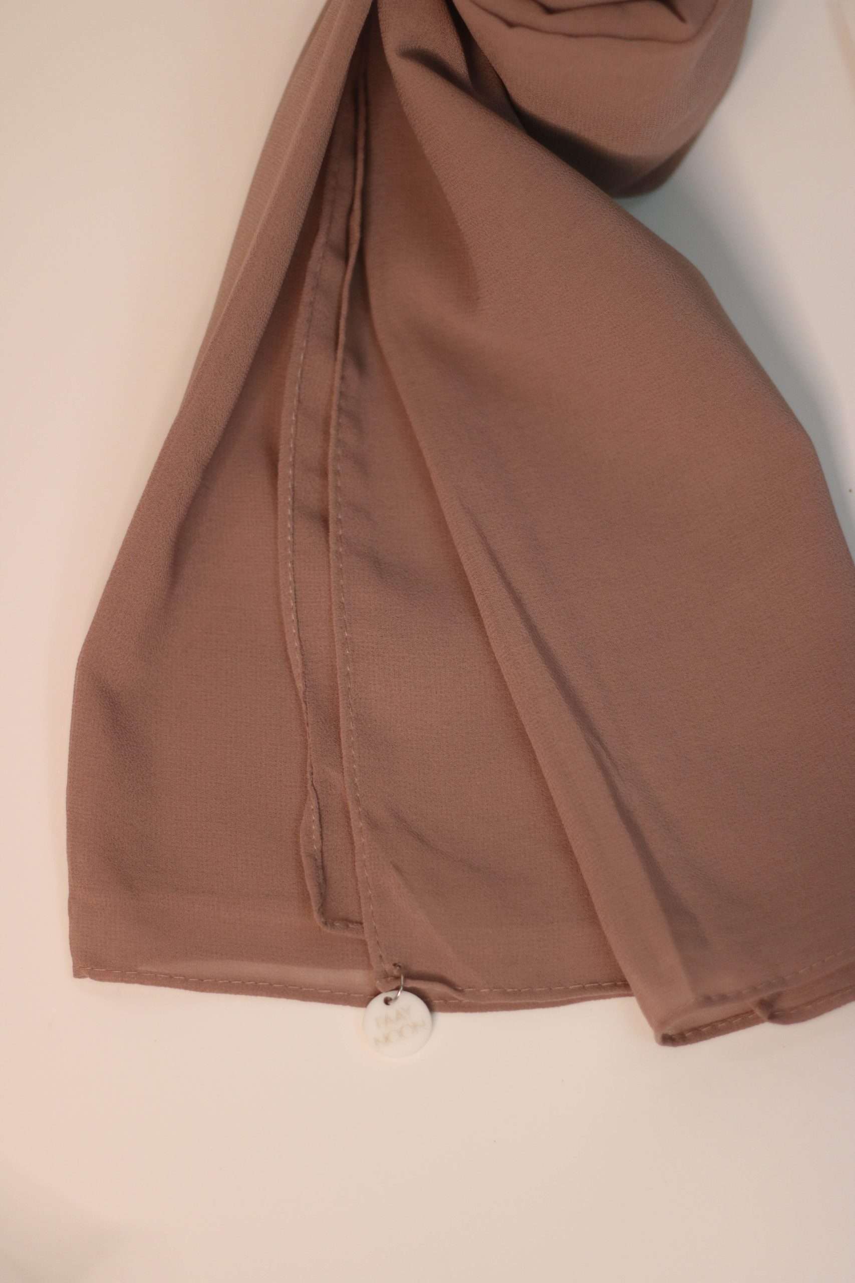 Luxury Chiffon Georgette-Caramel