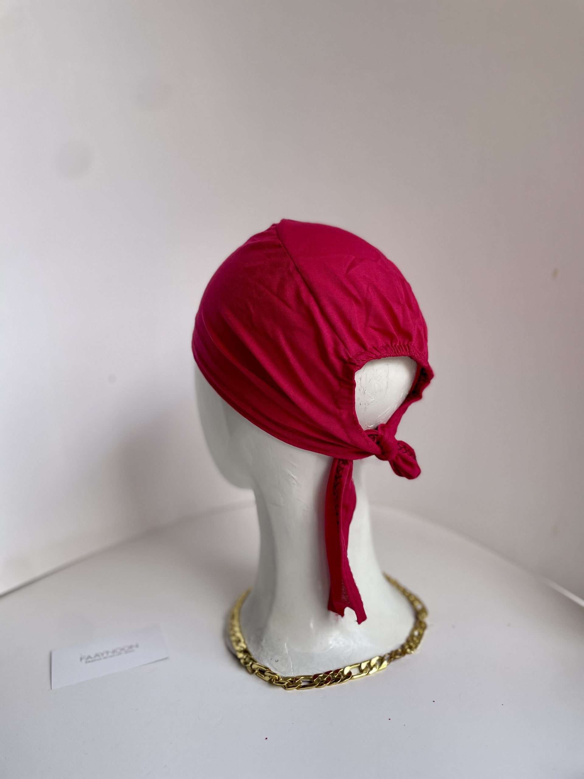 Shocking Pink Hijab Cap