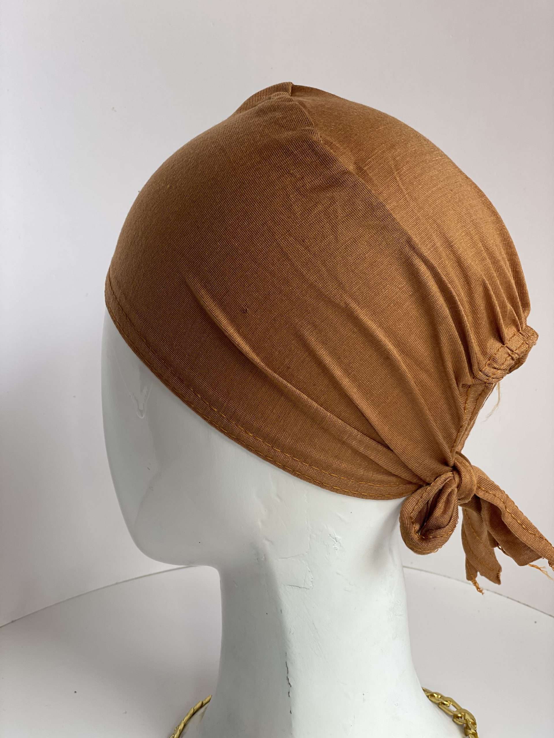 Sand Golden Hijab Cap