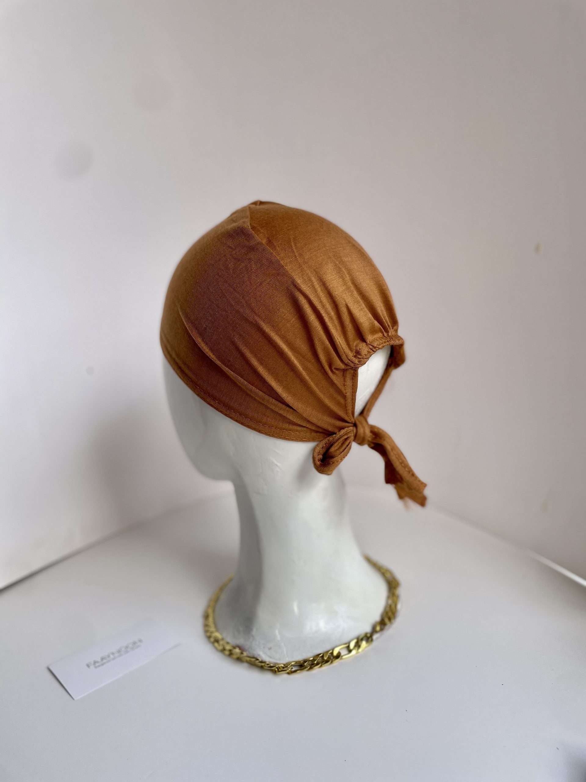 Sand Golden Hijab Cap