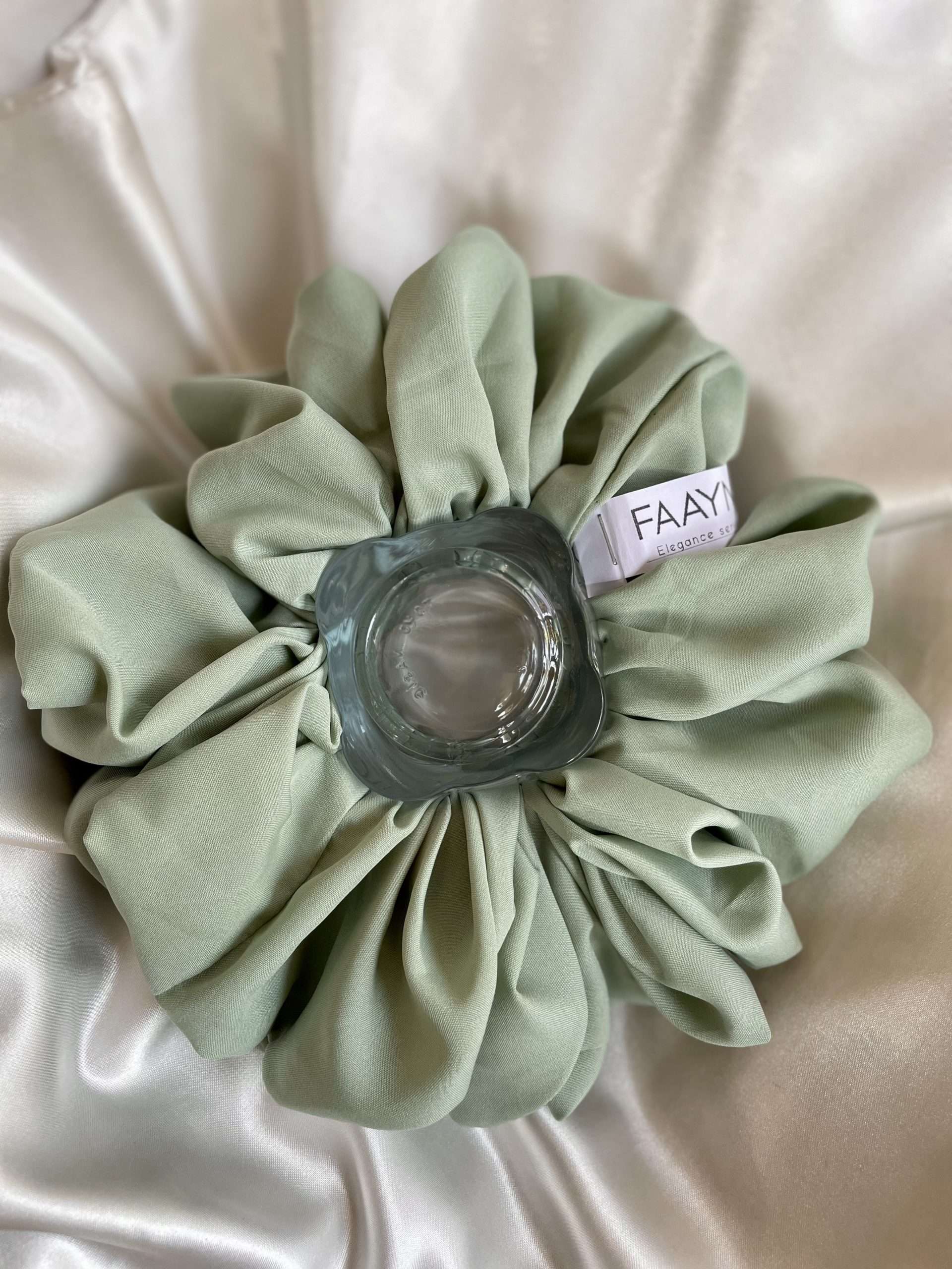 Malai Pistachio Scrunchie