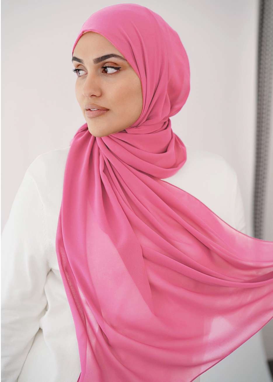 Luxury Chiffon Georgette Blush pink