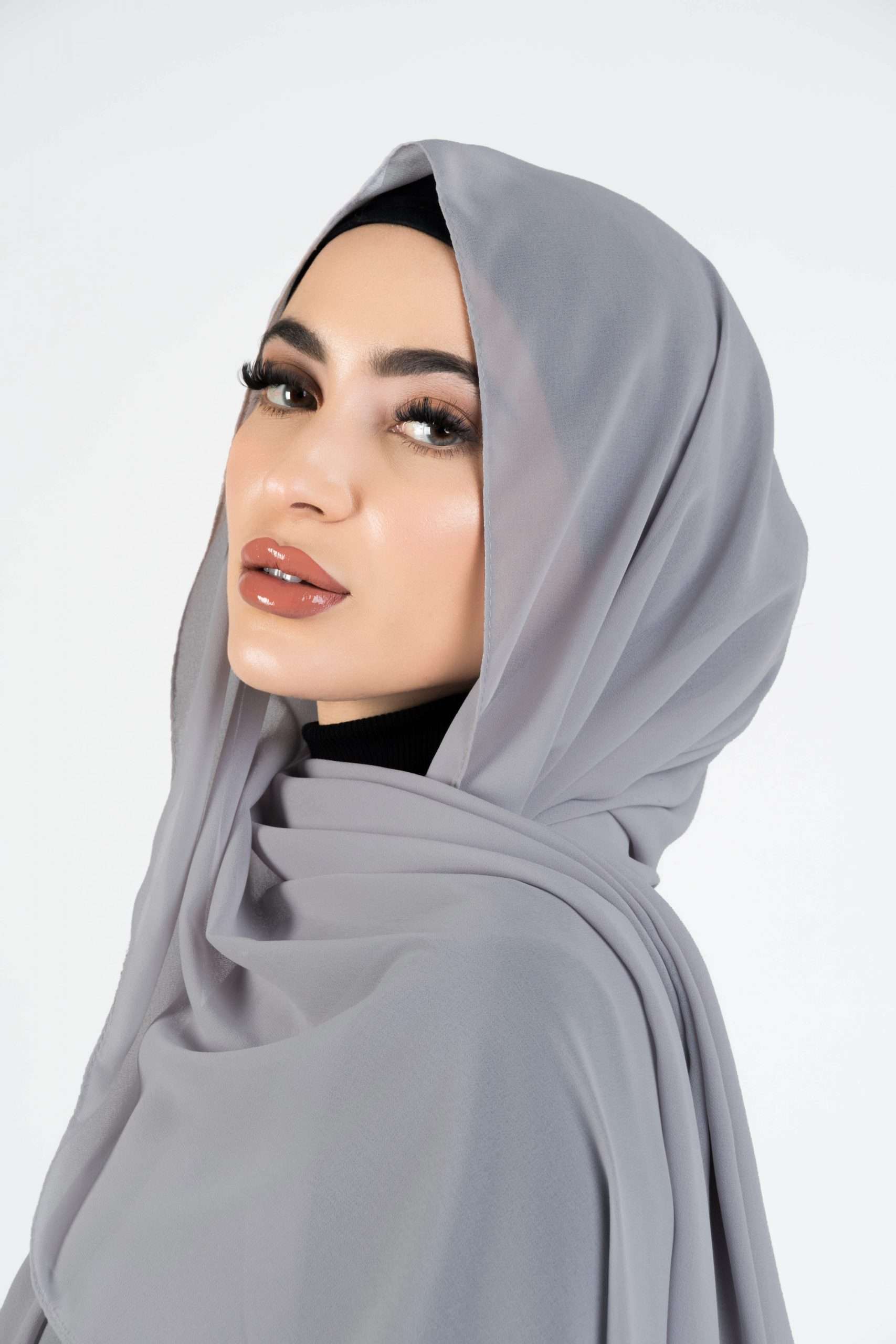 Luxury Chiffon Georgette Grey