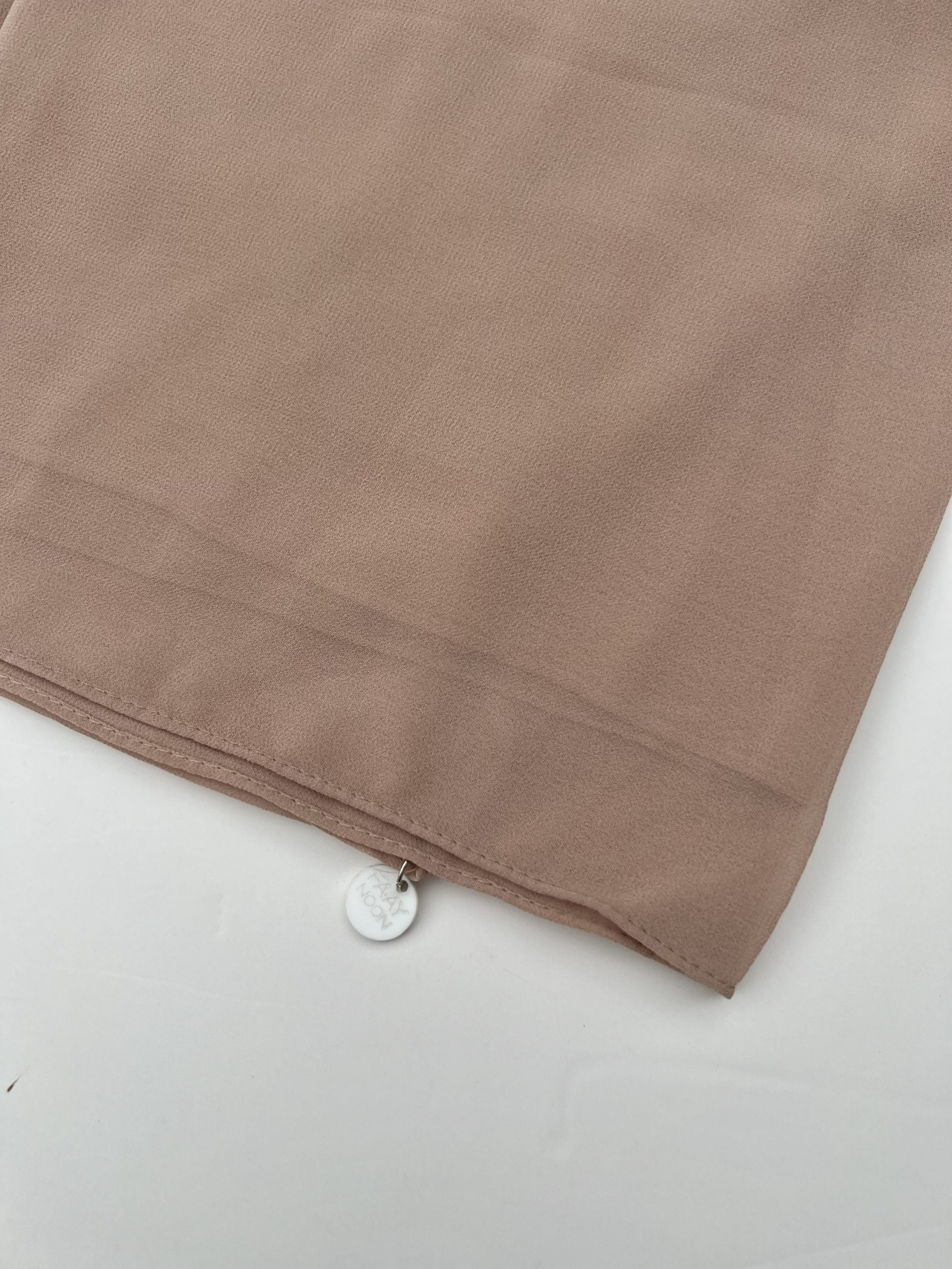 Luxury Chiffon Georgette-Fawn